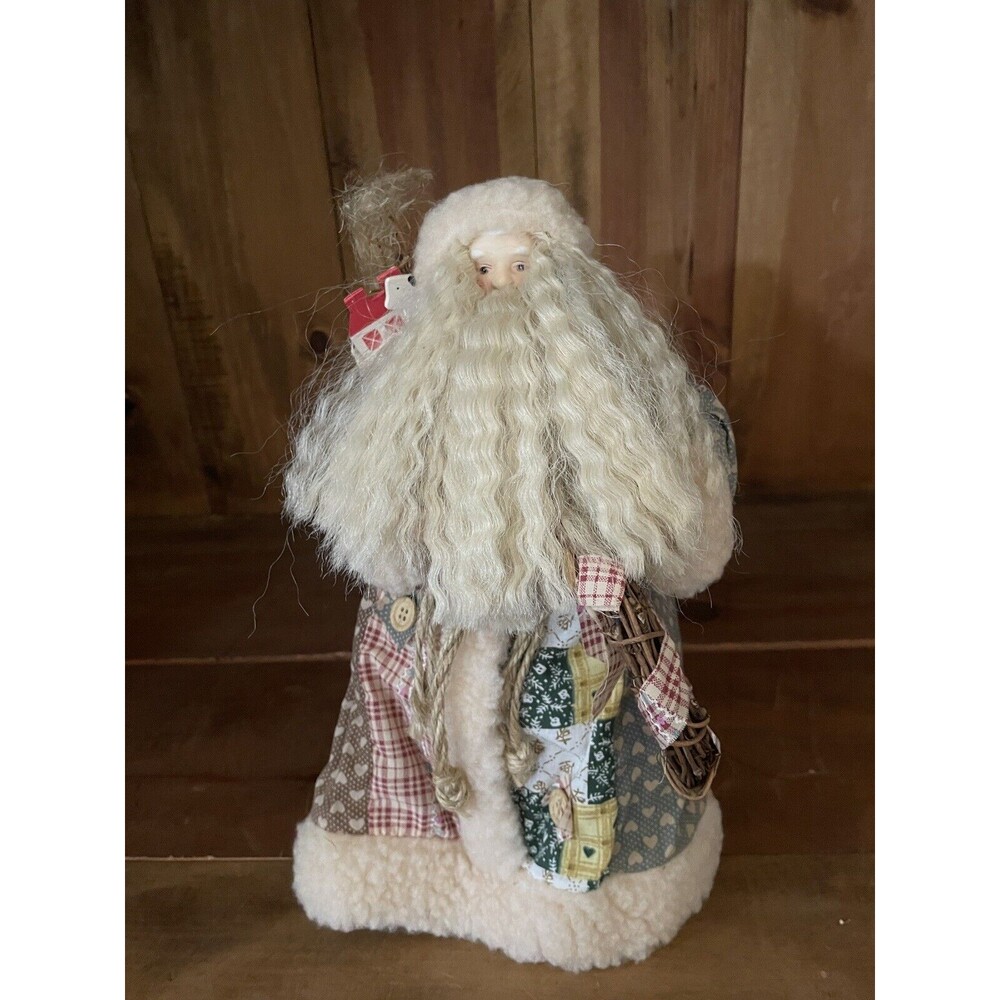 14 Inch Santa Christmas Tree Topper